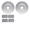 4302-63032 Geospec Brake Rotors with 3000-Series Ceramic Brake Pads Kit, 2002-2009 Mercedes-Benz, Position: Front - image 1