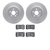 4302-63046 Geospec Brake Rotors with 3000-Series Ceramic Brake Pads Kit, 2005-2013 Mercedes-Benz, Position: Rear - image 1