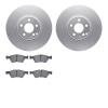 4302-63060 Geospec Brake Rotors with 3000-Series Ceramic Brake Pads Kit, 2006-2009 Mercedes-Benz, Position: Front - image 1