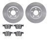 4302-63079 Geospec Brake Rotors with 3000-Series Ceramic Brake Pads Kit, Fits Select Mercedes-Benz, Position: Rear - image 1