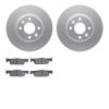 4302-63082 Geospec Brake Rotors with 3000-Series Ceramic Brake Pads Kit, 2015-2017 Renault, Position: Front - image 1