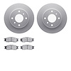 4302-67003 Geospec Brake Rotors with 3000-Series Ceramic Brake Pads Kit, 2011-2013 Renault, Position: Front