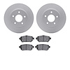 4302-67004 Geospec Brake Rotors with 3000-Series Ceramic Brake Pads Kit, Fits Select Infiniti/Nissan, Position: Rear