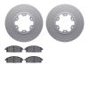 4302-67014 Geospec Brake Rotors with 3000-Series Ceramic Brake Pads Kit, 1996-1998 Infiniti/Nissan, Position: Front - image 1