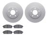 4302-67016 Geospec Brake Rotors with 3000-Series Ceramic Brake Pads Kit, 2004-2017 Infiniti/Nissan, Position: Front - image 1