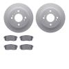 4302-67031 Geospec Brake Rotors with 3000-Series Ceramic Brake Pads Kit, 2000-2006 Infiniti/Nissan, Position: Rear - image 1