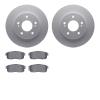 4302-67032 Geospec Brake Rotors with 3000-Series Ceramic Brake Pads Kit, 2000-2004 Infiniti/Nissan, Position: Rear - image 1