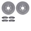 4302-67043 Geospec Brake Rotors with 3000-Series Ceramic Brake Pads Kit, Fits Select Multiple Makes/Models, Position: Front - image 1