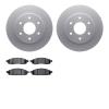 4302-67048 Geospec Brake Rotors with 3000-Series Ceramic Brake Pads Kit, 2004-2005 Infiniti/Nissan, Position: Front - image 1