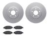 4302-67061 Geospec Brake Rotors with 3000-Series Ceramic Brake Pads Kit, Fits Select Infiniti/Nissan, Position: Front - image 1