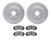 4302-68001 Geospec Brake Rotors with 3000-Series Ceramic Brake Pads Kit, Fits Select Infiniti/Nissan, Position: Front - image 1