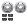 4302-68010 Geospec Brake Rotors with 3000-Series Ceramic Brake Pads Kit, Fits Select Infiniti/Nissan, Position: Rear - image 1