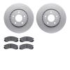 4302-72011 Geospec Brake Rotors with 3000-Series Ceramic Brake Pads Kit, 2009-2015 Mitsubishi, Position: Front - image 1
