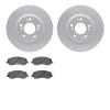 4302-72017 Geospec Brake Rotors with 3000-Series Ceramic Brake Pads Kit, 2004-2012 Mitsubishi, Position: Front - image 1