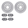 4302-73004 Geospec Brake Rotors with 3000-Series Ceramic Brake Pads Kit, 2016-2018 Audi/Volkswagen, Position: Rear