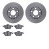 4302-73015 Geospec Brake Rotors with 3000-Series Ceramic Brake Pads Kit, 1996-1999 Audi/Volkswagen, Position: Front - image 1