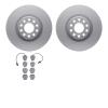 4302-73016 Geospec Brake Rotors with 3000-Series Ceramic Brake Pads Kit, 1999-2004 Audi/Volkswagen, Position: Front - image 1