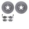 4302-73018 Geospec Brake Rotors with 3000-Series Ceramic Brake Pads Kit, 1998-2008 Audi/Volkswagen, Position: Front