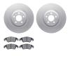 4302-73038 Geospec Brake Rotors with 3000-Series Ceramic Brake Pads Kit, 2012-2017 Audi/Volkswagen, Position: Front