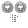 4302-74008 Geospec Brake Rotors with 3000-Series Ceramic Brake Pads Kit, 2002-2005 Audi/Volkswagen, Position: Front - image 1