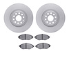 4302-74013 Geospec Brake Rotors with 3000-Series Ceramic Brake Pads Kit, Fits Select Audi/Volkswagen, Position: Front - image 1