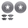4302-74032 Geospec Brake Rotors with 3000-Series Ceramic Brake Pads Kit, 2011-2018 Audi/Volkswagen, Position: Front - image 1
