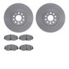 4302-74049 Geospec Brake Rotors with 3000-Series Ceramic Brake Pads Kit, Fits Select Audi/Volkswagen, Position: Front - image 1