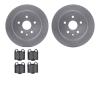 4302-75007 Geospec Brake Rotors with 3000-Series Ceramic Brake Pads Kit, 1998-2010 Lexus/Toyota/Scion, Position: Rear - image 1