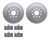 4302-75009 Geospec Brake Rotors with 3000-Series Ceramic Brake Pads Kit, 2001-2006 Lexus/Toyota/Scion, Position: Rear - image 1