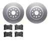 4302-75019 Geospec Brake Rotors with 3000-Series Ceramic Brake Pads Kit, Fits Select Lexus/Toyota/Scion, Position: Front - image 1