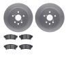 4302-75025 Geospec Brake Rotors with 3000-Series Ceramic Brake Pads Kit, 2014-2015 Lexus/Toyota/Scion, Position: Rear - image 1