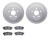 4302-75029 Geospec Brake Rotors with 3000-Series Ceramic Brake Pads Kit, 2015-2021 Lexus/Toyota/Scion, Position: Rear - image 1
