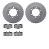 4302-76008 Geospec Brake Rotors with 3000-Series Ceramic Brake Pads Kit, 1988-1995 Lexus/Toyota/Scion, Position: Front - image 1