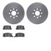 4302-76023 Geospec Brake Rotors with 3000-Series Ceramic Brake Pads Kit, 2000-2005 Lexus/Toyota/Scion, Position: Rear - image 1