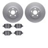 4302-76031 Geospec Brake Rotors with 3000-Series Ceramic Brake Pads Kit, 2000-2010 Lexus/Toyota/Scion, Position: Front - image 1