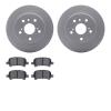 4302-76036 Geospec Brake Rotors with 3000-Series Ceramic Brake Pads Kit, 2000-2004 Lexus/Toyota/Scion, Position: Rear - image 1