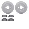 4302-76042 Geospec Brake Rotors with 3000-Series Ceramic Brake Pads Kit, 2002-2006 Lexus/Toyota/Scion, Position: Rear - image 1