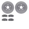 4302-76079 Geospec Brake Rotors with 3000-Series Ceramic Brake Pads Kit, 2009-2015 Lexus/Toyota/Scion, Position: Rear - image 1