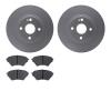 4302-80008 Geospec Brake Rotors with 3000-Series Ceramic Brake Pads Kit, 2001-2005 Ford/Lincoln/Mercury/Mazda, Position: Front - image 1
