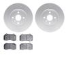 4302-80030 Geospec Brake Rotors with 3000-Series Ceramic Brake Pads Kit, Fits Select Multiple Makes/Models, Position: Front - image 1