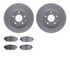 4302-80039 Geospec Brake Rotors with 3000-Series Ceramic Brake Pads Kit, Fits Select Ford/Lincoln/Mercury/Mazda, Position: Front - image 1