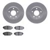 4302-80040 Geospec Brake Rotors with 3000-Series Ceramic Brake Pads Kit, Fits Select Ford/Lincoln/Mercury/Mazda, Position: Front - image 1
