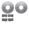4302-93001 Geospec Brake Rotors with 3000-Series Ceramic Brake Pads Kit, 2006-2010 GM, Position: Front - image 1