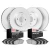 4304-32001 Geospec Brake Rotors with 3000-Series Ceramic Brake Pads Kit, 2002-2008 Mini, Position: Front and Rear - image 1