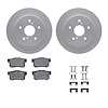 4312-01002 Geospec Brake Rotors with 3000-Series Ceramic Brake Pads & Hardware, 2010-2013 Suzuki, Position: Rear
