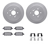 4312-01006 Geospec Brake Rotors with 3000-Series Ceramic Brake Pads & Hardware, 2009-2017 Suzuki, Position: Rear - image 1