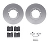 4312-02008 Geospec Brake Rotors with 3000-Series Ceramic Brake Pads & Hardware, 1978-1983 Porsche, Position: Front - image 1
