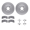 4312-02013 Geospec Brake Rotors with 3000-Series Ceramic Brake Pads & Hardware, 2008-2009 Multiple Makes/Models, Position: Front - image 1