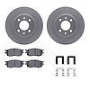 4312-03019 Geospec Brake Rotors with 3000-Series Ceramic Brake Pads & Hardware, 2006-2012 Multiple Makes/Models, Position: Front - image 1