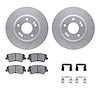 4312-03052 Geospec Brake Rotors with 3000-Series Ceramic Brake Pads & Hardware, 2012-2016 Kia/Hyundai/Genesis, Position: Front - image 1